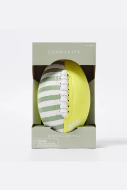 Clearance Sunnylife Speelgoed Neoprene Football Tides Out Citrus light yellow/light green
