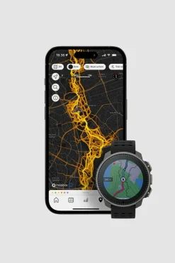 Online Suunto Sporthorloge Vertical Solar Titanium Titanium/Black