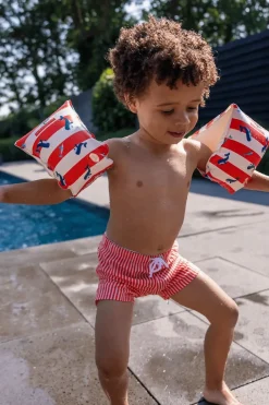 Zwemarmbandjes -  Red-White Whale - Inflatable Swimming Armbands 2-6-Swim Essentials Clearance