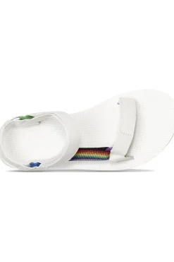 Clearance Teva Schoen W Original Universal PRIDE WHITE/RAINBOW
