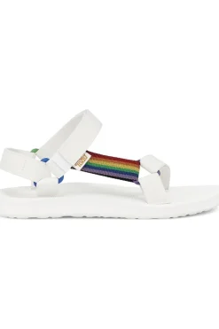 Clearance Teva Schoen W Original Universal PRIDE WHITE/RAINBOW