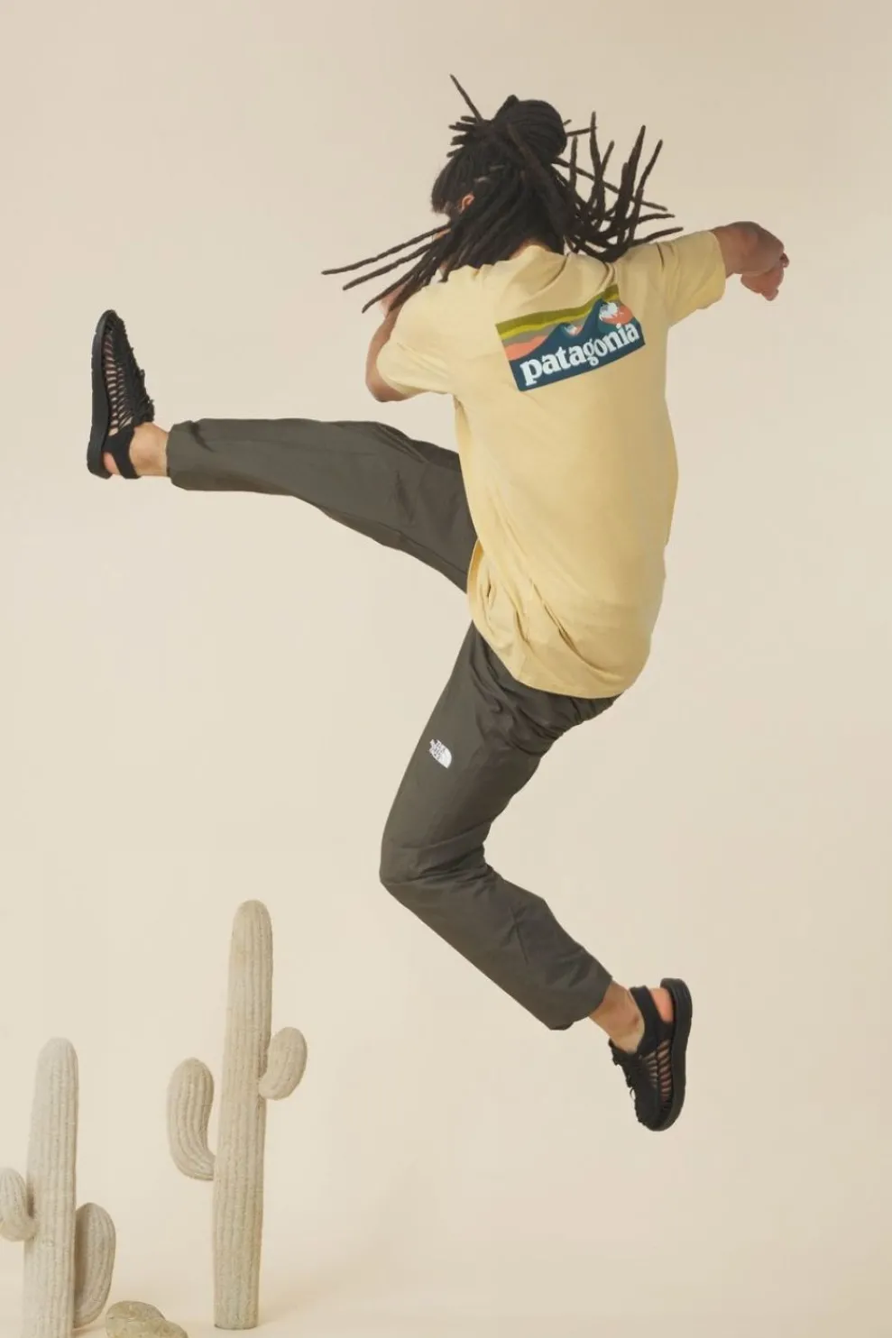 Outlet The North Face Broek M Limestone Pant New Taupe Green