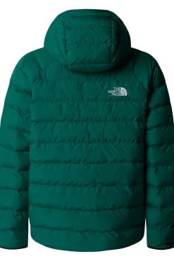 Best The North Face Donsjas B Reversible Perrito Hooded Jacket Evergreen