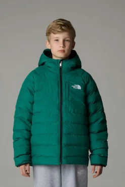 Best The North Face Donsjas B Reversible Perrito Hooded Jacket Evergreen