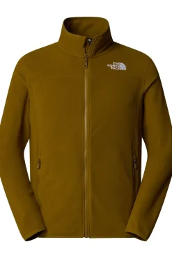 Outlet The North Face Fleece 100 Glacier Full Zip Moss Green