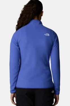 Fashion The North Face Fleece 100 Glacier 1/4 Zip - Eu Indigo Plum