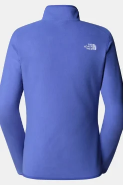 Fashion The North Face Fleece 100 Glacier 1/4 Zip - Eu Indigo Plum