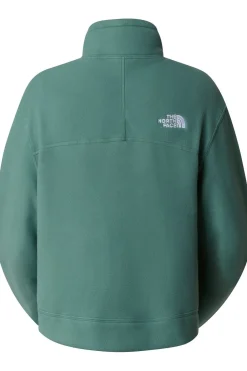 Outlet The North Face Fleece 100 Glacier Half Zip Dark Sage