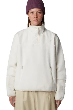 Hot The North Face Fleece Cragmont 1/4 Snap White Dune