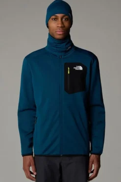 Discount The North Face Fleece Crest Fz Midnight Petrol/Tnf Black
