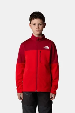 Best The North Face Fleece Teen Hike Midlayer Fz red/dark red