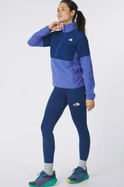 Best The North Face Fleece W Glacier Heavyweight 1/2 Zip Jacket Indigo Plum/Estate Blue