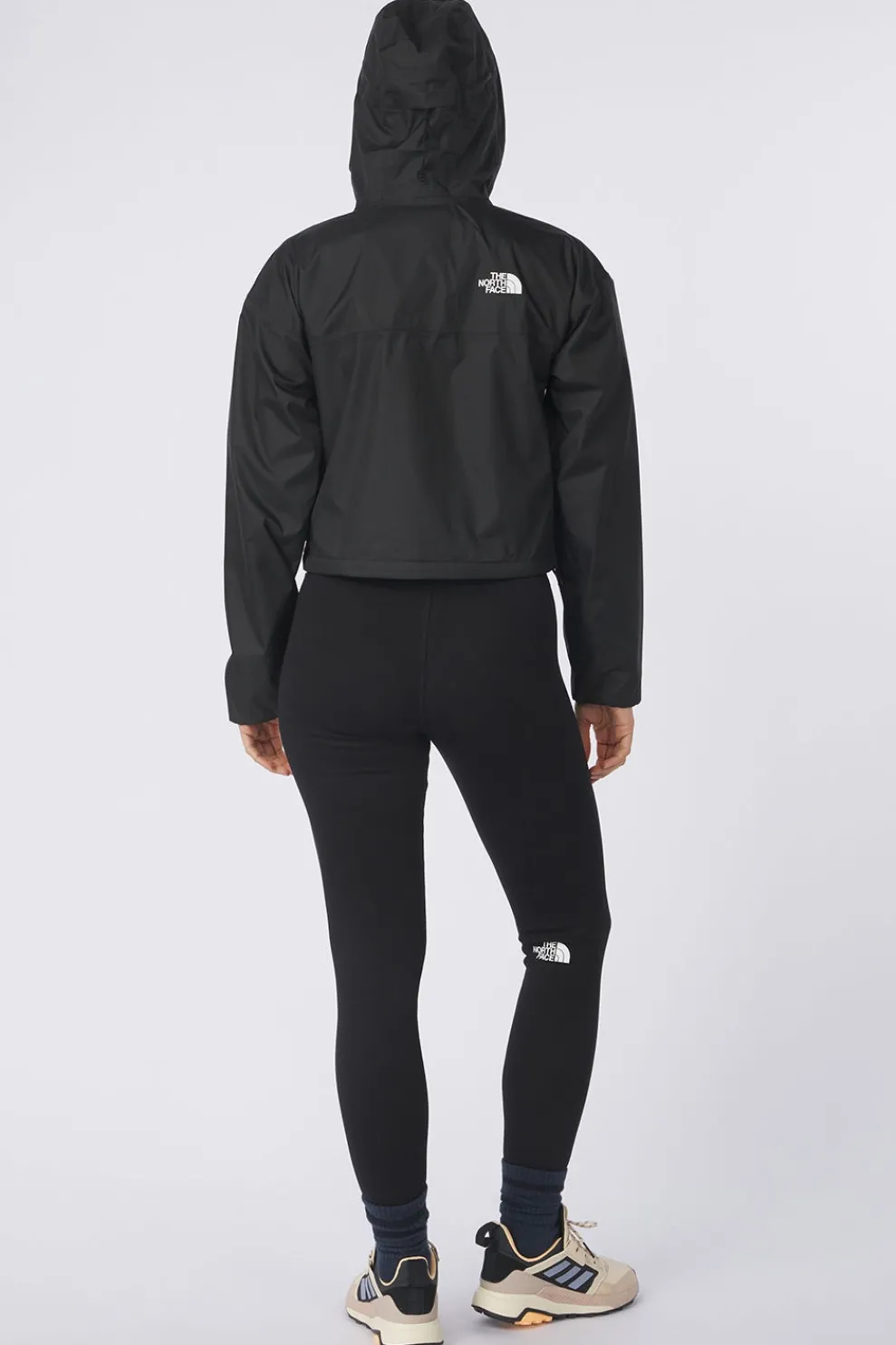 Sale The North Face Jas Cropped Quest TNF BLACK