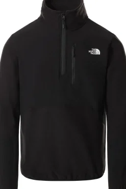 Best The North Face M Glacier Pro 1/4 Zip TNF BLACK/TNF BLACK