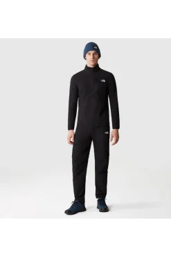 Best The North Face M Glacier Pro 1/4 Zip TNF BLACK/TNF BLACK