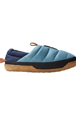 Best The North Face Pantoffels W Nuptse Mule Denim Light Denim/Tnf Black