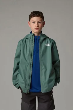 Discount The North Face Regenjas Teen Zipline Rain Jacket Duck Green