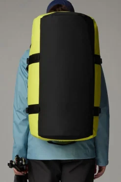 Sale The North Face Reistas Base Camp Duffel M 71L Sulphur Spring Green-Tnf Black