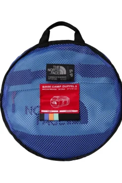 Sale The North Face Reistas Base Camp Duffel S 50L Indigo Plum-Bright Foam-Papaya