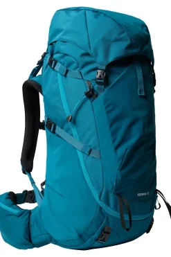 Outlet The North Face Rugzak W Terra 55 Blue Moss-Sapphier-Slate-Npf