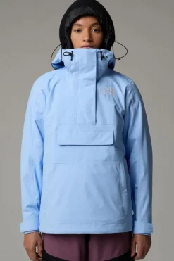 Discount The North Face Ski-Jas W Driftview Anorak Cornflower