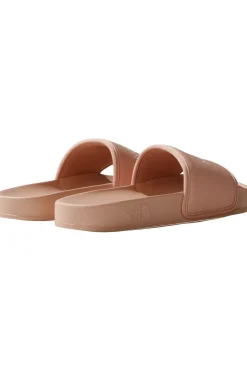 Clearance The North Face Slipper W Base Camp Slide III Cafe Creme/Evening Sand Pink