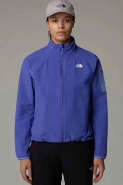 Sale The North Face Softshell Jas W Tek Approach Jacket Indigo Plum