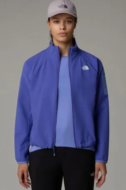 Sale The North Face Softshell Jas W Tek Approach Jacket Indigo Plum