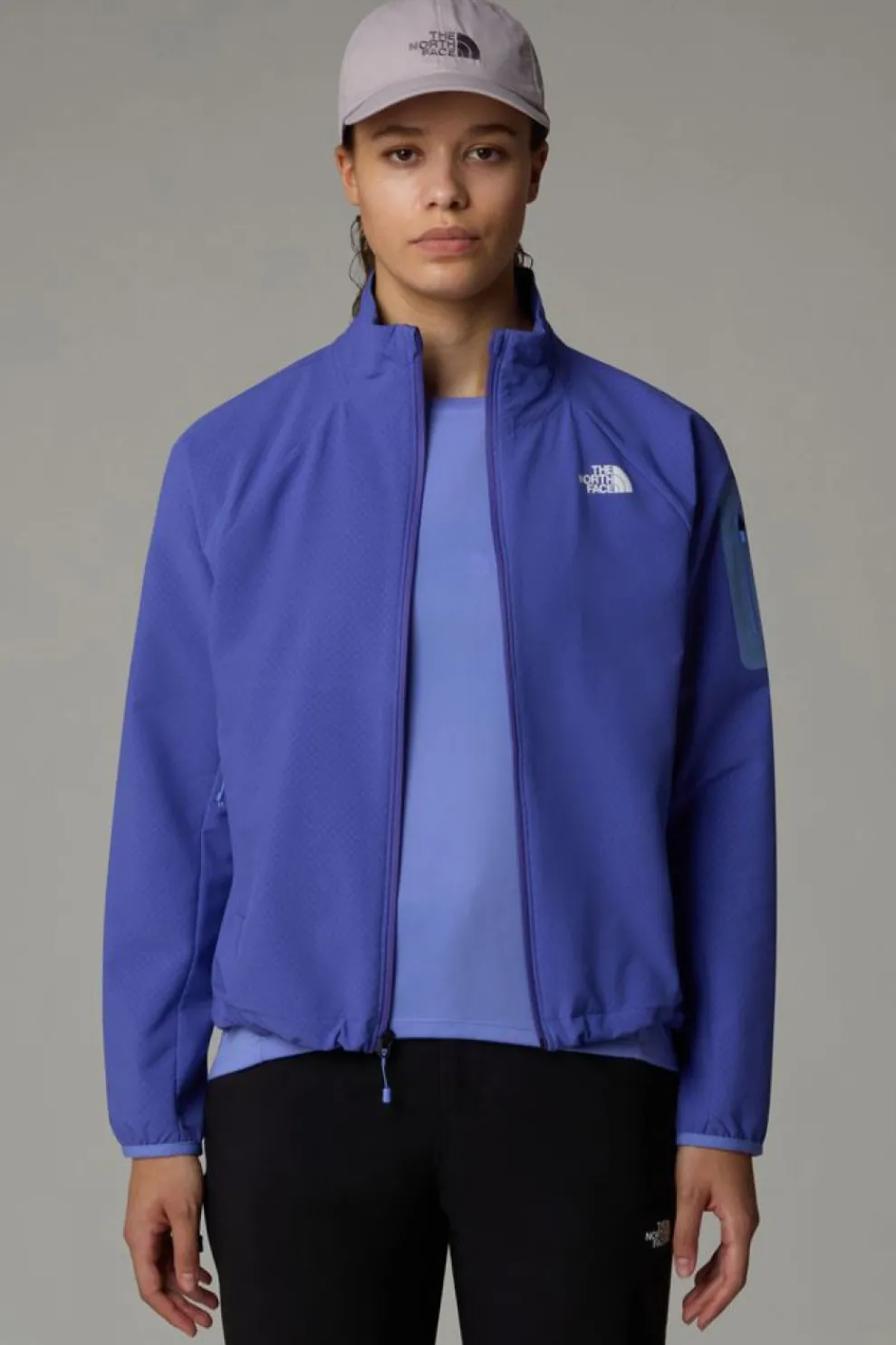 Sale The North Face Softshell Jas W Tek Approach Jacket Indigo Plum