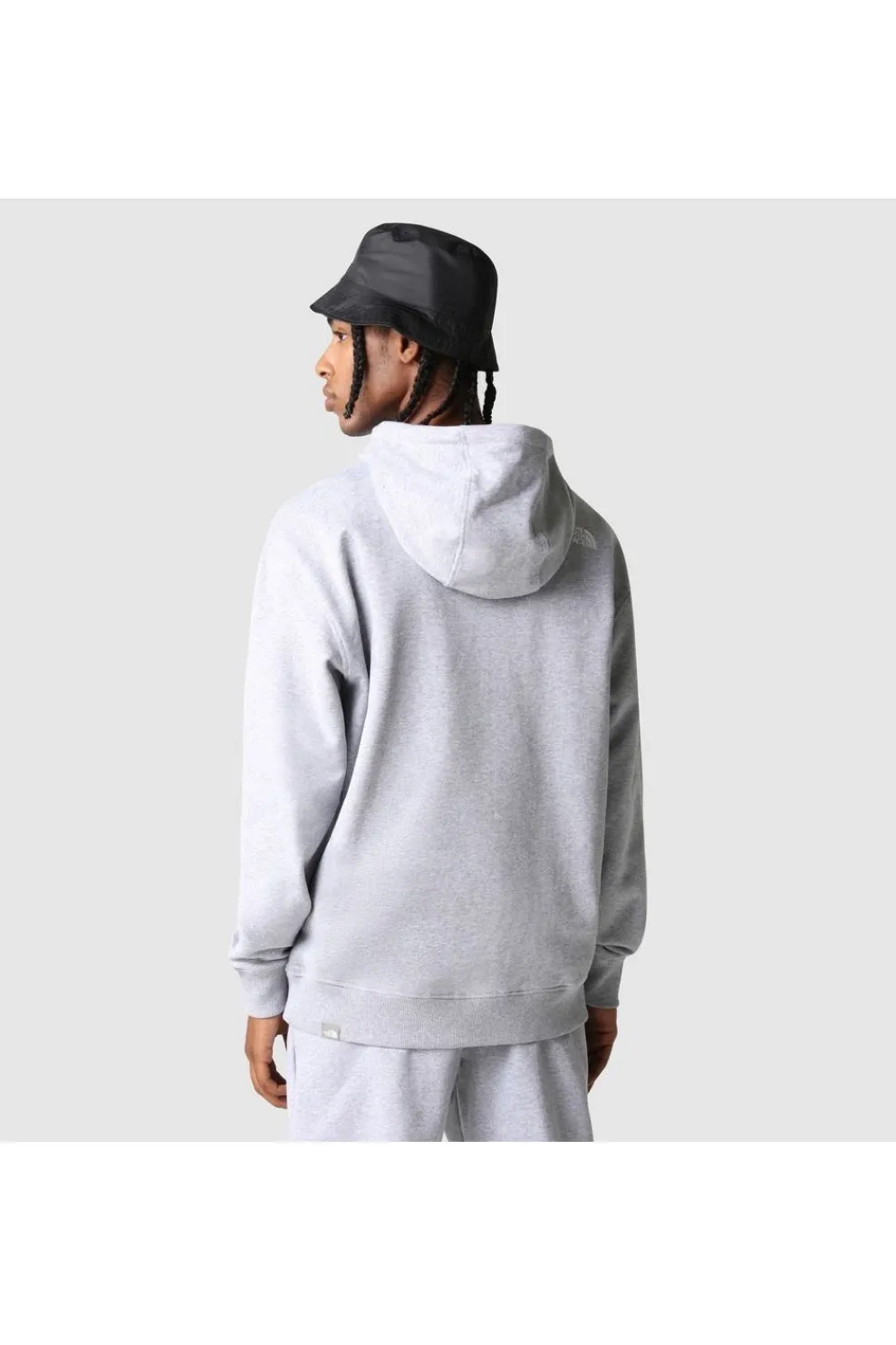 New The North Face Trui M Essential Hoodie Tnf Light Grey Heather