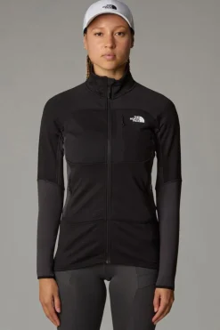 Clearance The North Face Trui W Stormgap Powergrid Tnf Black-Asphalt Grey