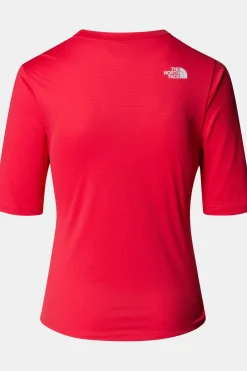 Outlet The North Face T-Shirt Airlight Hike Tee Hibiscus