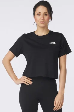 T-Shirt Cropped Simple Dome Tee-The North Face Online