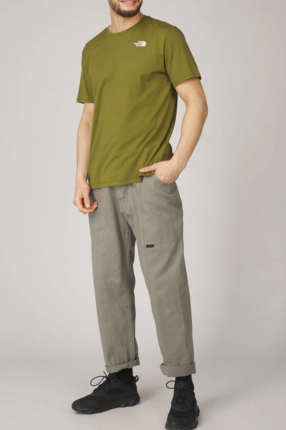 T-Shirt Foundation Mountain Lines Graphic Tee-The North Face Best