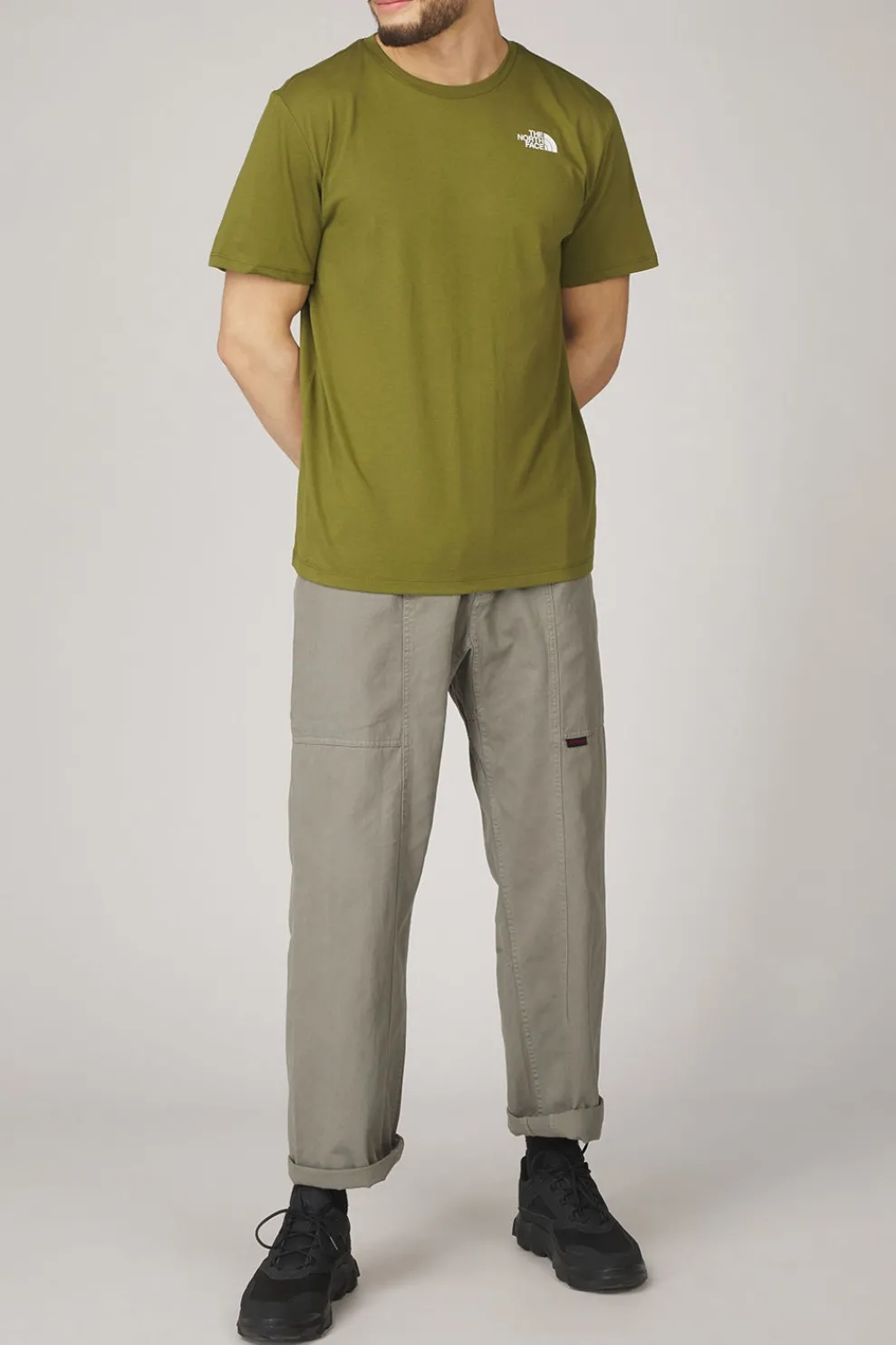 T-Shirt Foundation Mountain Lines Graphic Tee-The North Face Best