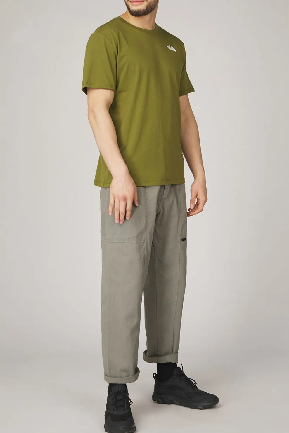 T-Shirt Foundation Mountain Lines Graphic Tee-The North Face Best