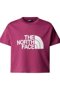 T-Shirt Girl’S S/S Crop Easy Tee-The North Face Clearance