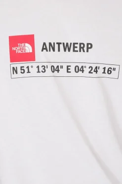 Best The North Face T-Shirt Gps Tee Antwerp Tnf White