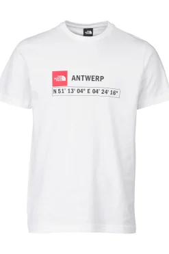 Best The North Face T-Shirt Gps Tee Antwerp Tnf White