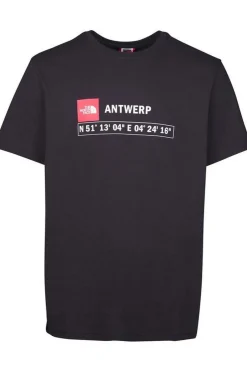 Fashion The North Face T-Shirt Gps Tee Antwerp Tnf Black