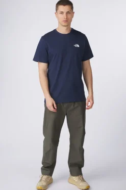 Hot The North Face T-Shirt Simple Dome Tee Summit Navy