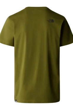 Outlet The North Face T-Shirt Simple Dome Tee Forest Olive
