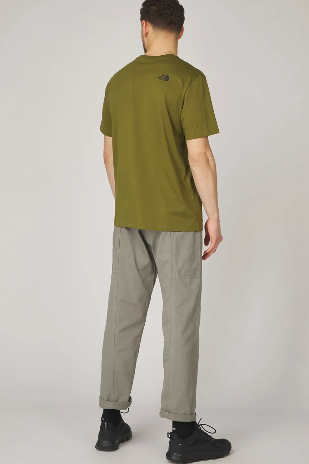 Outlet The North Face T-Shirt Simple Dome Tee Forest Olive