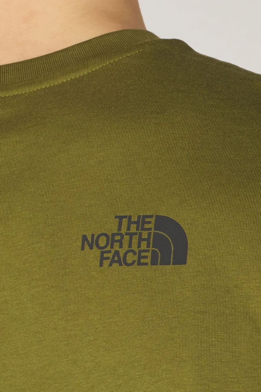 Outlet The North Face T-Shirt Simple Dome Tee Forest Olive