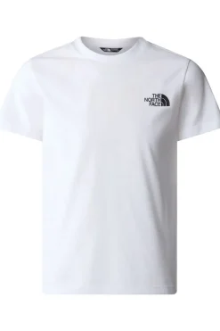 Sale The North Face T-Shirt Teen S/S Simple Dome Tee Tnf White