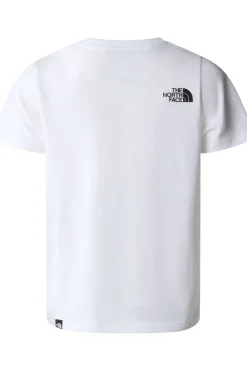 Sale The North Face T-Shirt Teen S/S Simple Dome Tee Tnf White