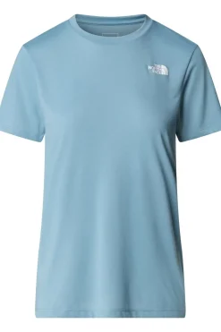 Best The North Face T-Shirt W Foundation Vertical Graphic Tee Shallow Blue