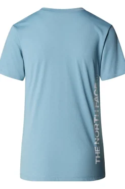 Best The North Face T-Shirt W Foundation Vertical Graphic Tee Shallow Blue