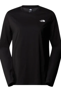 Best The North Face T-Shirt W L/S Simple Dome Tee Tnf Black
