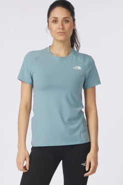 Fashion The North Face T-Shirt W Lightning Alpine S/S Shallow Blue